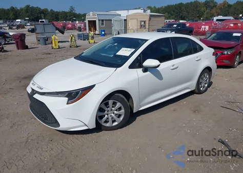 2021 Toyota Corolla Le from USA, damaged, VIN JTDEPMAE6MJ162976